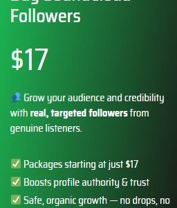 Buy SoundCloud Followers